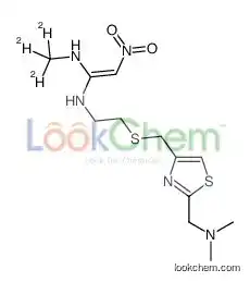(E)-1-N-[2-[[2-[(dimethylamino)methyl]-1,3-thiazol-4-yl]methylsulfanyl]ethyl]-2-nitro-1-N'-(trideuteriomethyl)ethene-1,1-diamine