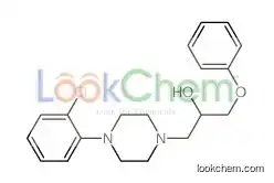 1-Piperazineethanol, 4-(o-chlorophenyl)-..-phenoxymethyl-