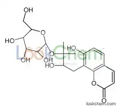 7-hydroxy-8-[(2R)-2-hydroxy-3-methyl-3-[(2S,3R,4S,5S,6R)-3,4,5-trihydroxy-6-(hydroxymethyl)oxan-2-yl]oxybutyl]chromen-2-one