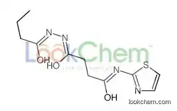 4-(2-butanoylhydrazinyl)-4-oxo-N-(1,3-thiazol-2-yl)butanamide