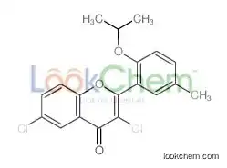 3,6-dichloro-2-(5-methyl-2-propan-2-yloxyphenyl)chromen-4-one