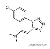 2-[1-(4-chlorophenyl)tetrazol-5-yl]-N,N-dimethylethenamine