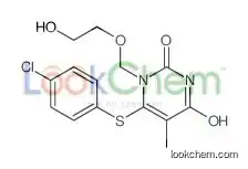 6-(4-chlorophenyl)sulfanyl-1-(2-hydroxyethoxymethyl)-5-methylpyrimidine-2,4-dione