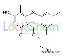 6-(3,5-dimethylphenyl)sulfanyl-1-(2-hydroxyethoxymethyl)-5-methylpyrimidine-2,4-dione