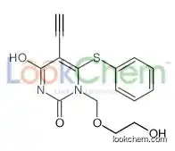 5-ethynyl-1-(2-hydroxyethoxymethyl)-6-phenylsulfanylpyrimidine-2,4-dione