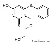 1-(2-hydroxyethoxymethyl)-6-phenylsulfanyl-2-sulfanylidenepyrimidin-4-one
