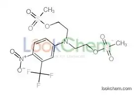 2-[N-(2-methylsulfonyloxyethyl)-4-nitro-3-(trifluoromethyl)anilino]ethyl methanesulfonate