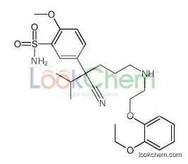 5-[3-cyano-6-[2-(2-ethoxyphenoxy)ethylamino]-2-methylhexan-3-yl]-2-methoxybenzenesulfonamide