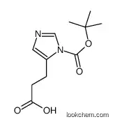 3-[3-[(2-methylpropan-2-yl)oxycarbonyl]imidazol-4-yl]propanoic acid