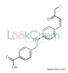4-[[4-[(Z)-4-chloro-3-oxobut-1-enyl]anilino]methyl]benzoic acid