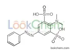 2-(dimethylamino)-5-phenyldiazenylbenzene-1,3-disulfonic acid