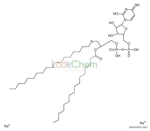 disodium,[(2R,3S,4S,5R)-5-(4-amino-2-oxopyrimidin-1-yl)-3,4-dihydroxyoxolan-2-yl]methoxy-[(2-hexadecanoyloxy-3-octadecylsulfanyl