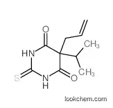 5-propan-2-yl-5-prop-2-enyl-2-sulfanylidene-1,3-diazinane-4,6-dione