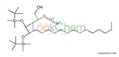 (2S,3S,4R)-2-azido-3,4-bis[[tert-butyl(dimethyl)silyl]oxy]octadecan-1-ol