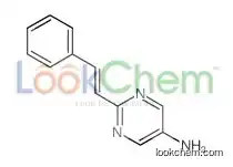 2-(2-phenylethenyl)pyrimidin-5-amine