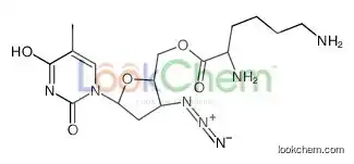 [(2S,3S,5R)-3-azido-5-(5-methyl-2,4-dioxopyrimidin-1-yl)oxolan-2-yl]methyl (2S)-2,6-diaminohexanoate