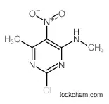 2-chloro-N,6-dimethyl-5-nitropyrimidin-4-amine
