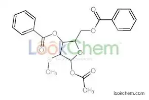 (5-acetyloxy-3-benzoyloxy-4-methylsulfanyloxolan-2-yl)methyl benzoate