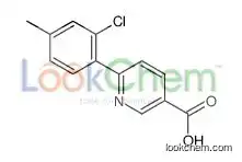 6-(2-chloro-4-methylphenyl)pyridine-3-carboxylic acid