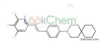 1-[4-(3-azaspiro[5.5]undecan-3-yl)phenyl]-N-(3,4,5-trichlorophenyl)methanimine,hydrochloride