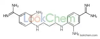 3-amino-4-[3-(2-amino-4-carbamimidoylanilino)propylamino]benzenecarboximidamide