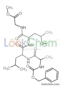 methyl 2-[[4-methyl-2-[[4-methyl-2-[2-(phenylmethoxycarbonylamino)propanoylamino]pentanoyl]amino]pentanoyl]amino]acetate