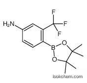 4-(4,4,5,5-tetramethyl-1,3,2-dioxaborolan-2-yl)-3-(trifluoromethyl)aniline