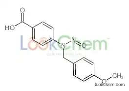 4-[(4-methoxyphenyl)methyl-nitrosoamino]benzoic acid