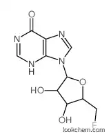 9-[5-(fluoromethyl)-3,4-dihydroxyoxolan-2-yl]-3H-purin-6-one