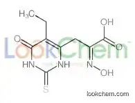 (2Z)-3-(5-ethyl-4-oxo-2-sulfanylidene-1H-pyrimidin-6-yl)-2-hydroxyiminopropanoic acid