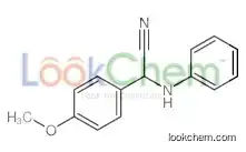 2-anilino-2-(4-methoxyphenyl)acetonitrile