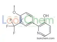 2-[4-methoxy-3-(trifluoromethyl)phenyl]pyridin-3-ol
