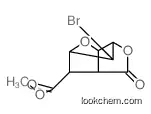 (+-)-5exo-bromo-6endo-hydroxy-7-oxa-norbornane-2endo,3exo-dicarboxylic acid-2-lactone-3-methyl ester