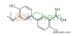 2-chloro-5-(4-hydroxy-3-methoxyphenyl)benzamide