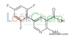 2-amino-5-(2,4,6-trifluorophenyl)pyridine-3-carboxylic acid
