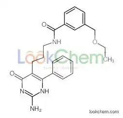 N-[3-(2-amino-4-oxo-6-phenyl-1H-pyrimidin-5-yl)propyl]-3-(ethoxymethyl)benzamide