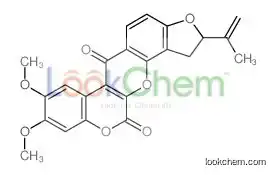 8,9-dimethoxy-2-(prop-1-en-2-yl)-1,2-dihydrochromeno[3,4-b]furo[2,3-h]chromene-6,12-dione