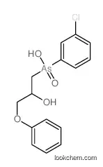 (3-chlorophenyl)-(2-hydroxy-3-phenoxypropyl)arsinic acid