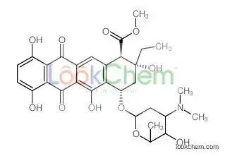 1-Naphthacenecarboxylicacid,2-ethyl-1,2,3,4,6,11-hexahydro-2,5,7,10-tetrahydroxy-6,11-dioxo-4-[[2,3,6-trideoxy-3-(dimethylamino)