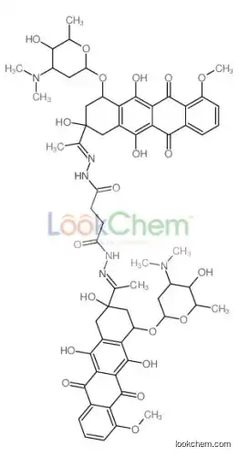 N,N'-bis[(E)-1-[4-[4-(dimethylamino)-5-hydroxy-6-methyloxan-2-yl]oxy-2,5,12-trihydroxy-7-methoxy-6,11-dioxo-3,4-dihydro-1H-tetra