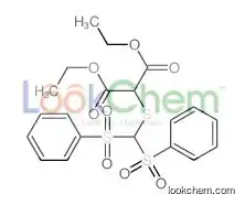 diethyl 2-[bis(benzenesulfonyl)methylsulfanyl]propanedioate