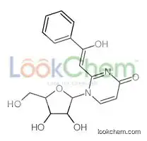 (2E)-1-[3,4-dihydroxy-5-(hydroxymethyl)oxolan-2-yl]-2-phenacylidenepyrimidin-4-one