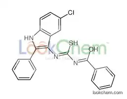 N-[(5-chloro-2-phenyl-1H-indol-3-yl)carbamothioyl]benzamide