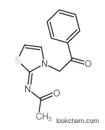 N-(3-phenacyl-1,3-thiazol-2-ylidene)acetamide