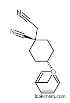 1-(cyanomethyl)-4-phenylmethoxycyclohexane-1-carbonitrile