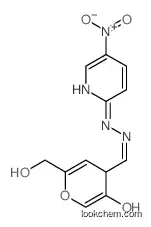 6-(hydroxymethyl)-4-[[(5-nitropyridin-2-yl)hydrazinylidene]methyl]-4H-pyran-3-ol