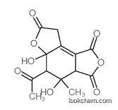 2-Cyclohexene-1,2-dicarboxylic anhydride, 5-acetyl-3-carboxymethyl-4,4,6-trihydroxy-6-methyl-,..-lactone