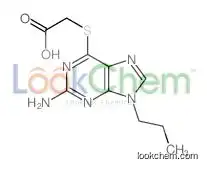 2-(2-amino-9-propylpurin-6-yl)sulfanylacetic acid