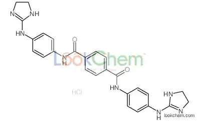Terephthalanilide, 4,4''-bis(2-imidazolin-2-ylamino)-, dihydrochloride