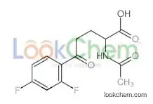 2-acetamido-5-(2,4-difluorophenyl)-5-oxopentanoic acid